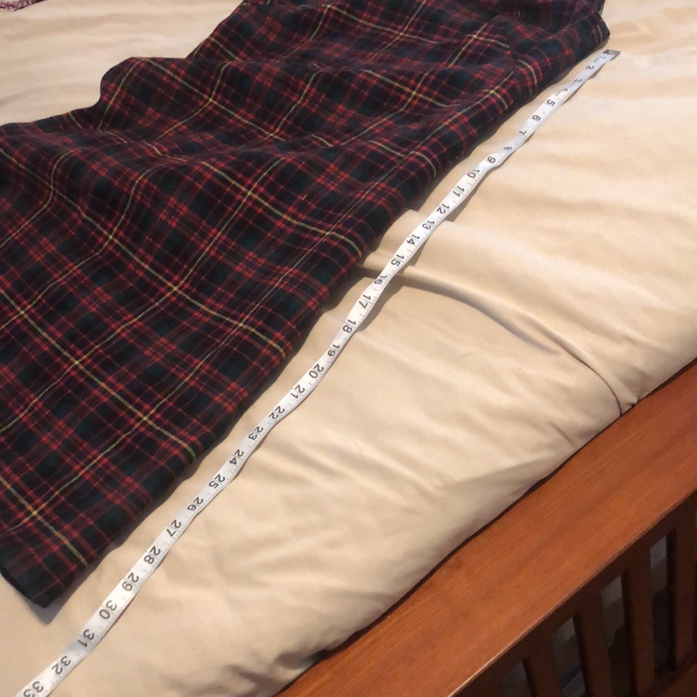 Plaid Retro / Vintage 80s 90s Sheath Dress - Picture 5 of 7